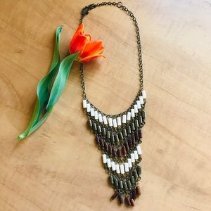 Beaded Draping Necklace